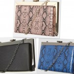 Grab this Topshop Snake-Embossed Shoulder Bag for the Fashionista on a Budget!